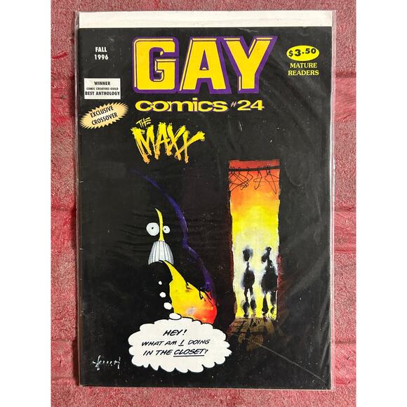 Gay Comix #14 & 24 (1991-96 Bob Ross) Lot of 2 - 1 KEY ISSUE - THE MAXX KEITH - Picture 3 of 3